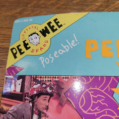 PEE-WEE HERMAN w/Scooter and Helmet – 1988 Matchbox – NEW/SEALED