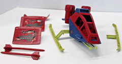 1986 GI Joe G.I. Joe Dreadnok Air Assault VTOL Jet Sears Lot Broken