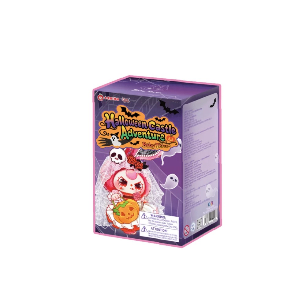 Genuine Baby Three Blind Box Halloween Castle Adventure Plush Blind Box Doll