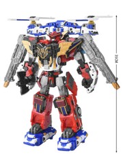 Tobot GD Galaxy Detectives Giant V 12.5″ 3IN1 Combiner Robot Figure Fire Engine