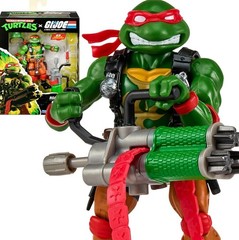 Teenage Mutant Ninja Turtles x G.I. Joe Raphael x Roadblock Action Figure