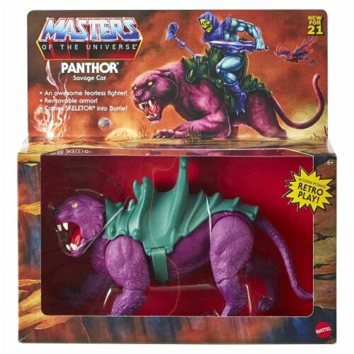 MASTERS OF THE UNIVERSE ORIGINS PANTHOR FIGURE SAVAGE CAT