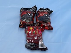LOT OF 7 Exploding Kittens Backpack Hanger Blind Bag Mini Card NEW