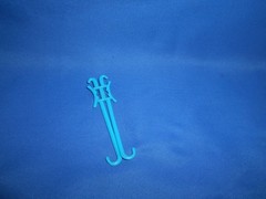 1992 GI JOE ARAH NINJA T’JBANG DOUBLE SWORD PART ACCESSORY