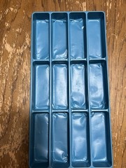 VINTAGE GI JOE STAR WARS 1980 VINYL CARRY CASE WITH GOOD TRAYS OVERALL GREAT