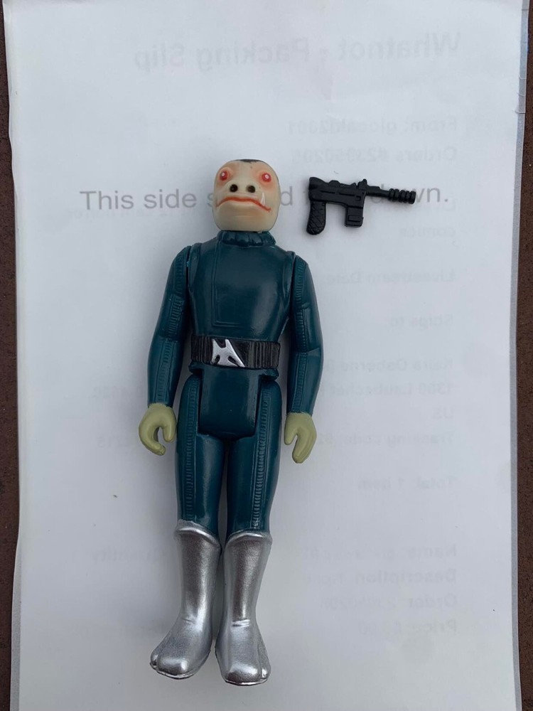 MINT! CUSTOM BLUE SNAGGLE TOOTH STAR WARS 1978 LAST 17 KENNER POTF DROIDS ewoks