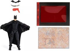 DC Comics The Batman Wing Suit Action Figures Toy with Mystery Card and Weapon