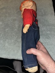 1954 Joe Palooka Little Max hard plastic doll 16 inch Vintage Comic Character
