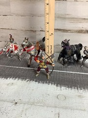 Papo Medieval Figures lot 0f 5