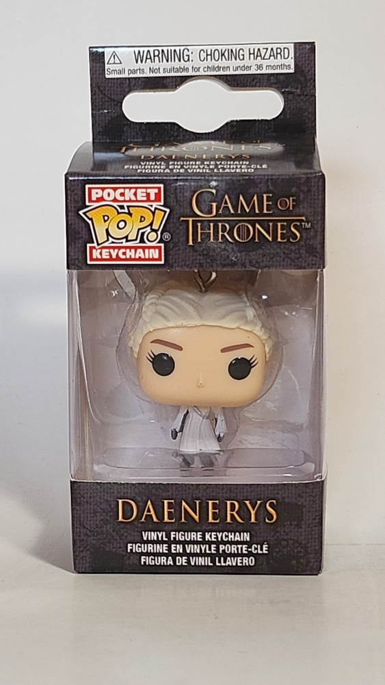 Funko Pocket Pop! Keychain Game of Thrones Daenerys Danerys (White Coat)