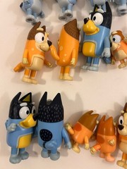 Lot of Bluey Dog Figures Moose Toys – w/ Duplicates