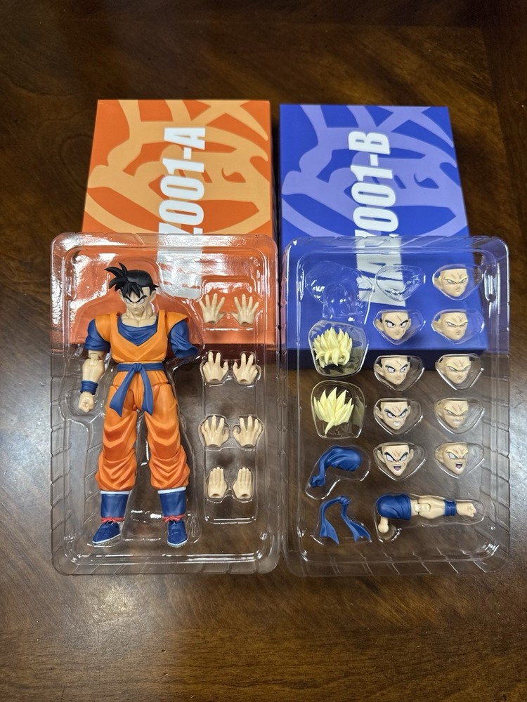 SH Figuarts Future Gohan HA Toys HAZ001 A & B HM Custom Base Form & SSJ NEW DBZ