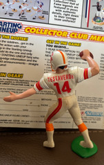 RARE HTF 1989 Vinny Testaverde Shawn King Starting Lineup LOOSE Tampa Bay Bucs