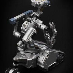 GYTOYS Short Circuit 2.0 Two Heads 3.75” Model Color Ver Resin Statue 1/18