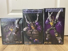 New Fans Toys FT-12 Grenadier FT-13 Mercenary FT-14 Forager MP Scale Insecticons