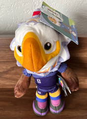 Jazwares FIFA® World Cup 2026 USA 8 Inch Plush Official Clutch™ Bald Eagle