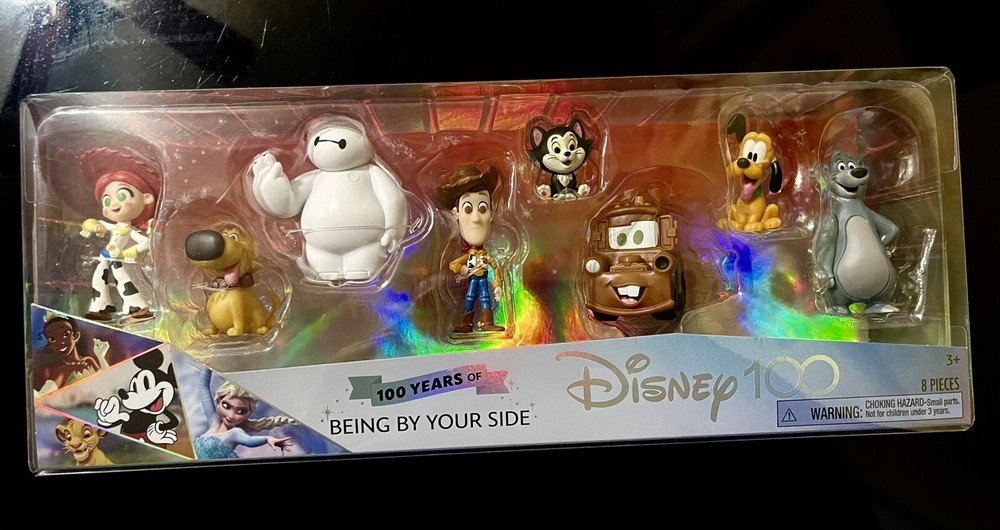 Disney 100 Years Of Being By Your Side Collector Character Figures Limited 8pcs