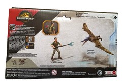 Jurassic World Rebirth Dr. Henry Loomis & Pteranodon NEW 4+