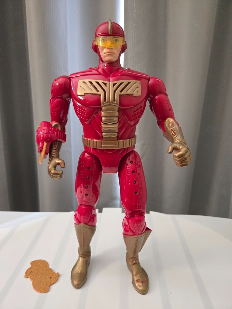 Vintage Original Tiger Talking TURBO MAN 13.5″ Figure JINGLE ALL THE WAY 1996