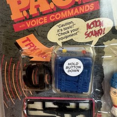 Toymax M PACT Tom Adams, Oxy Figure 1991 M P.A.C.T. Sealed New MOC Special Agent