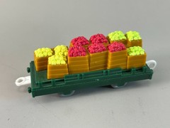 Sodor Fruit Flatbed Produce Car Red Green Apples Thomas Tank Engine Trackmaster