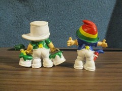 Vintage 1981 Wallace Berrie RAINBOW KIDS PVC Figures X 13 Made In Portugal