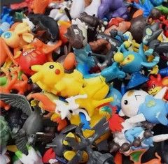 Pokemon Mini Figure Toys Pikachu Action Figures Kids Gift Birthday Party Favors
