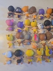 TWOZIES LOT of 42 Babies Moose Dolls Minis Miniature Figures Animals Season 1&2
