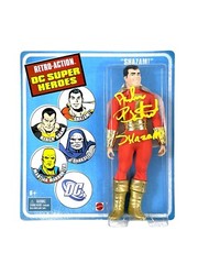 Shazam Signed DC Comics Super Hero Mattel Action Figure Jackson Bostwick Beckett
