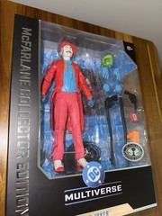 DC Multiverse McFarlane Toys The Joker Batman #57 Platinum Figure New