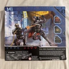 GI JOE CLASSIFIED SERIES SET OF 3 STEELER+ SHORT FUZE,TWILIGHT+STEEL CORP, DIVER