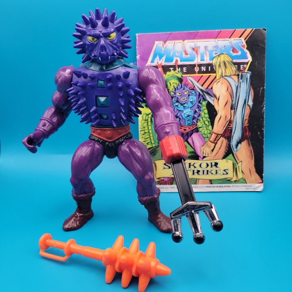 SPIKOR 100% Complete Vintage MOTU Masters Of The Universe He-Man Figure Comic 2