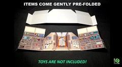Cabin Extension – Command/Engine Module Bulkheads | 1976 Mattel Space 1999 Eagle