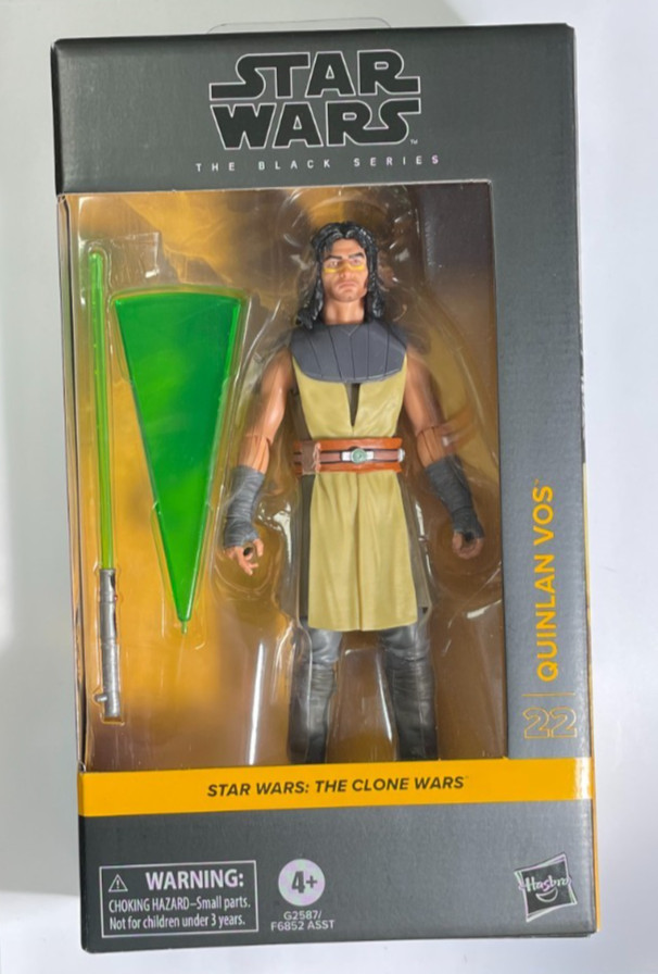 2026 Hasbro Star Wars Black Series 6 Inch Figure Quinlan Vos Clone Wars #22
