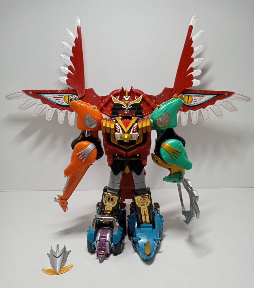 Power Rangers Wild Force Deluxe DX Isis Megazord Complete 2002 Bandai ** READ **