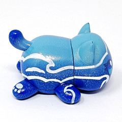 Aphmau MeeMeows 1.5″ t Water Cat figure series 7 Elemental #2 bonkers toy