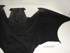 Batman Dark Knight Retractable Bat Wings Mega Cape 4.5′ Wingspan Cosplay Costume