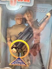 Vintage 2000 GI Joe 40MM Grenade Machine Gunner 12″ Action Figure Hasbro