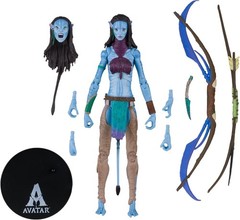 McFarlane Avatar Fire and Ash Neytiri Omatikaya Warrior Collector Edition Figure