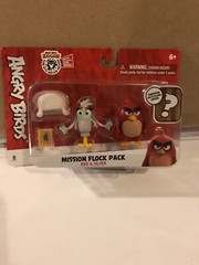Angry Birds Mission Flock Pack Red & Silver Figure 2-Pack New & Sealed