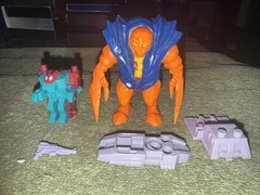 Transformers G1 Vintage 1989 Ice pick Pretender Monstructor Complete