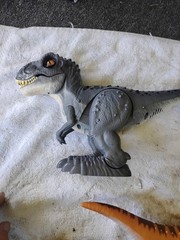 Zuru T-Rex Dinasours 12″ Walking Sounds Roars Mouth Opens Shuts Walks,Lot 3 New