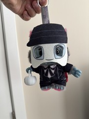 Culturefly Universal Monsters Lil Woof Pack Phantom Vinyl Plush Bag Clip