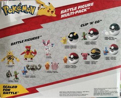 Pokemon Battle Figure 8 Pack Pikachu Eevee Mimikyu Raichu Togepi Set BRAND NEW