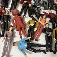 Playmates 90s Star Trek Loose Lot of 200 Action Figures