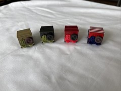 Disney Pixar Cars Movie Lot Of 4 Toy Car Jeeps Die Cast/Plastic NICE!