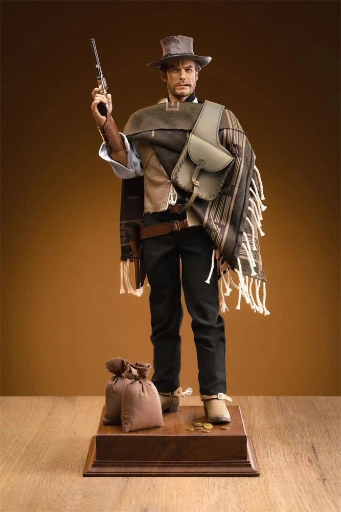 The Man With No Name SCB01 1/6 Clint Eastwood Deluxe Edition SNAKE TOYS Figure