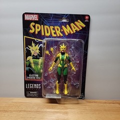 Spider-Man Marvel Legends Electro (Francine Frye) 6-Inch AF BY HASBRO