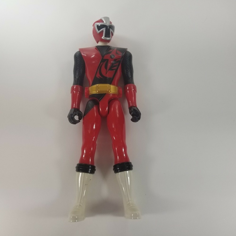 Power Rangers Super Ninja Steel Red Ranger 12” Action Figure 43620