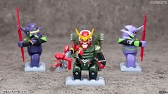 BRICKROID Rebuild of Evangelion EVA Production Model-New 02 Alpha Figure 50mm